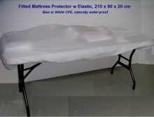 CPE Fitted Protector for Beauty Bed - waterproof