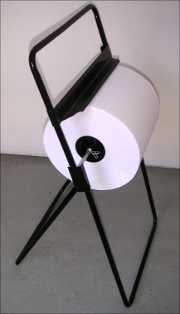 Industrial Paper Roll and Stand, Paper Roll 26 cm x 700 metres per roll