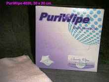 PuriWipe 4030, 30 x 30 cm, Soft 'Spun Cotton' Wipes